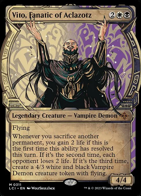 Vito, Fanatic of Aclazotz · The Lost Caverns of Ixalan 311/416