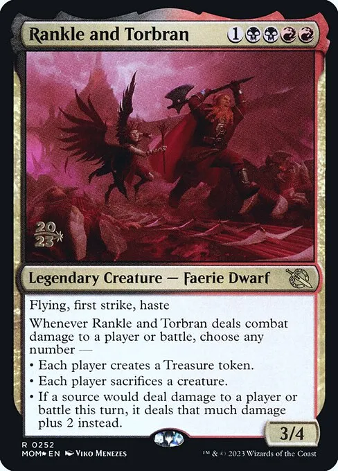 Rankle and Torbran · March of the Machine Promos 252s/144