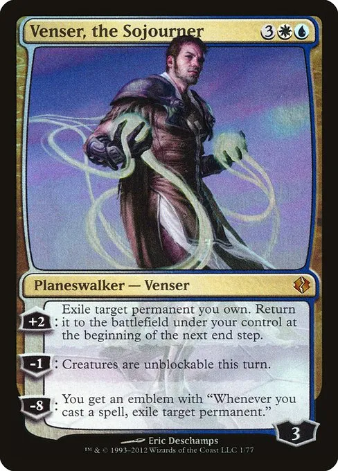 Venser, the Sojourner · Duel Decks: Venser vs. Koth 1/77