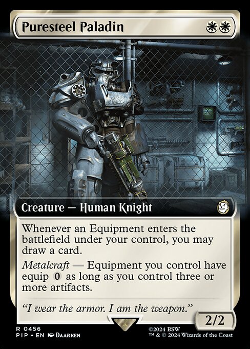 Puresteel Paladin · Fallout 456/1068
