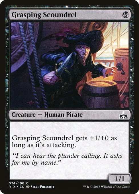Grasping Scoundrel · Rivals of Ixalan 74/205