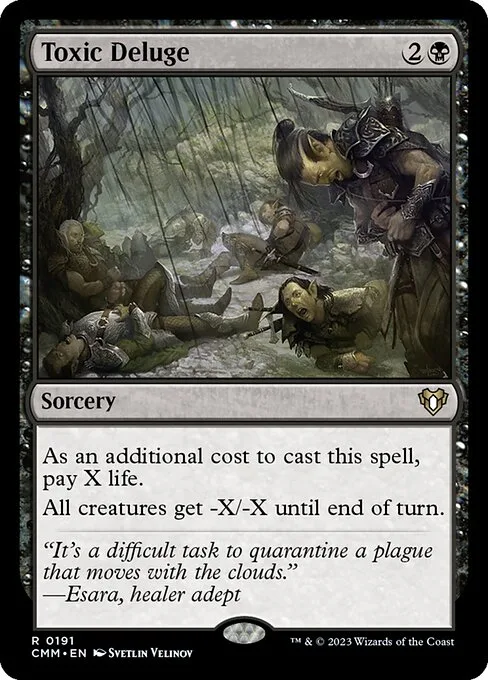 Toxic Deluge · Commander Masters 191/1067
