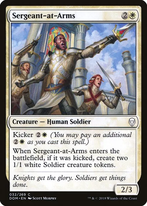 Sergeant-at-Arms · Dominaria 32/280