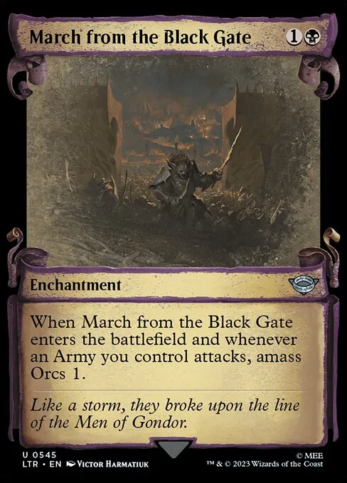 March from the Black Gate · The Lord of the Rings: Tales of Middle-earth 545/856