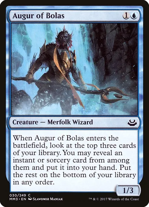 Augur of Bolas · Modern Masters 2017 30/249