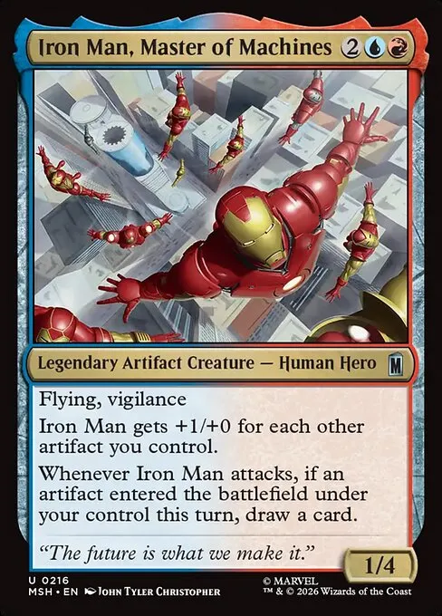Iron Man, Master of Machines · Marvel Super Heroes 216/24