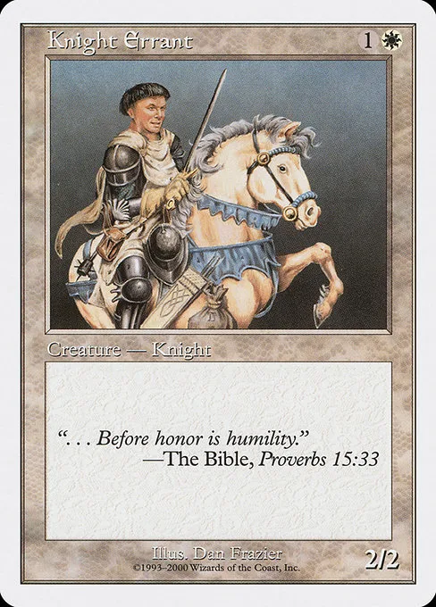 Knight Errant · Starter 2000 7/20