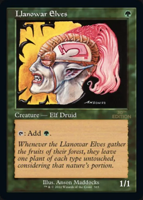 Llanowar Elves · 30th Anniversary Edition 503/594