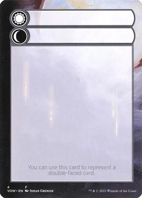 Double-Faced Substitute Card · Innistrad: Crimson Vow Substitute Cards 4/9