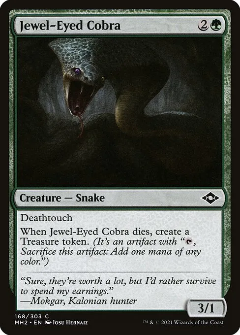 Jewel-Eyed Cobra · Modern Horizons 2 168/493