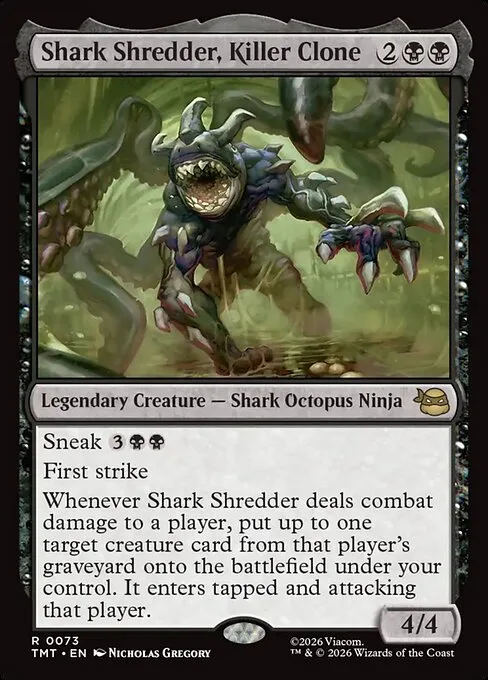 Shark Shredder, Killer Clone · Teenage Mutant Ninja Turtles 73/320