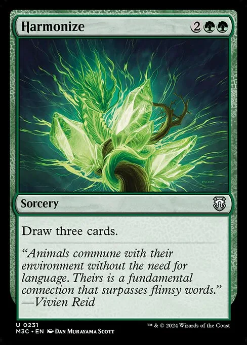 Harmonize · Modern Horizons 3 Commander 231/398