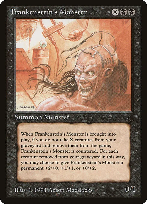 Frankenstein's Monster · The Dark 45/122