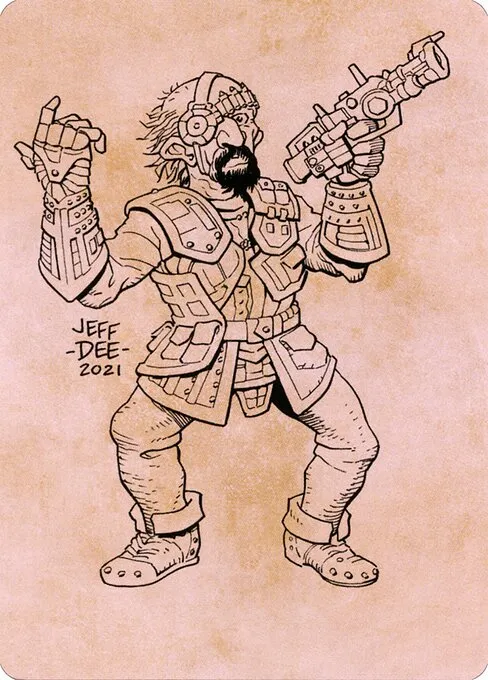 Jan Jansen, Chaos Crafter // Jan Jansen, Chaos Crafter · Battle for Baldur's Gate Art Series 66/81