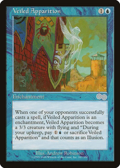 Veiled Apparition · Urza's Saga 107/357