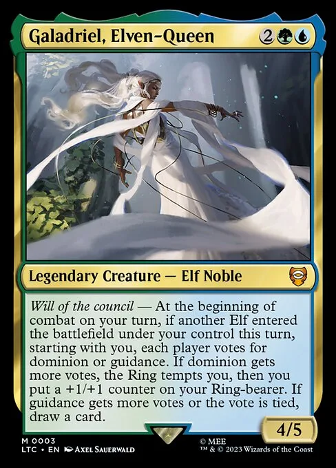 Galadriel, Elven-Queen · Tales of Middle-earth Commander 3/591