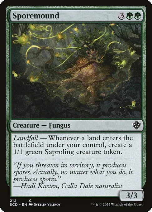 Sporemound · Starter Commander Decks 212/352