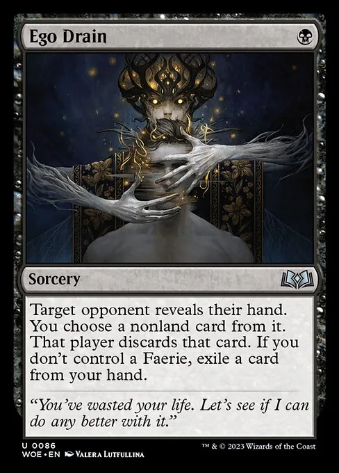 Ego Drain · Wilds of Eldraine 86/381