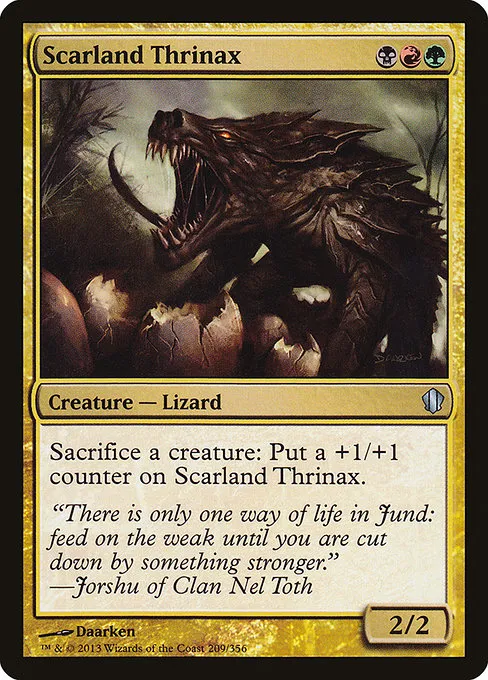 Scarland Thrinax · Commander 2013 209/356