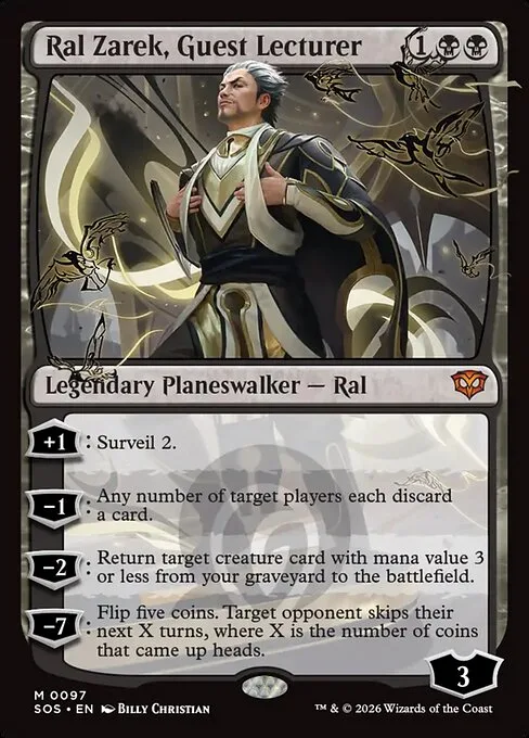 Ral Zarek, Guest Lecturer · Secrets of Strixhaven 97/368