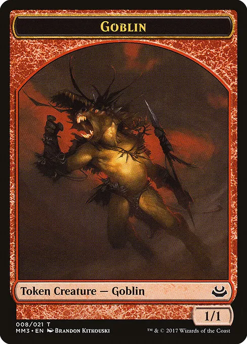 Goblin · Modern Masters 2017 Tokens 8/21
