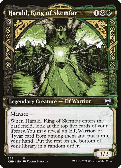 Harald, King of Skemfar · Kaldheim 323/425