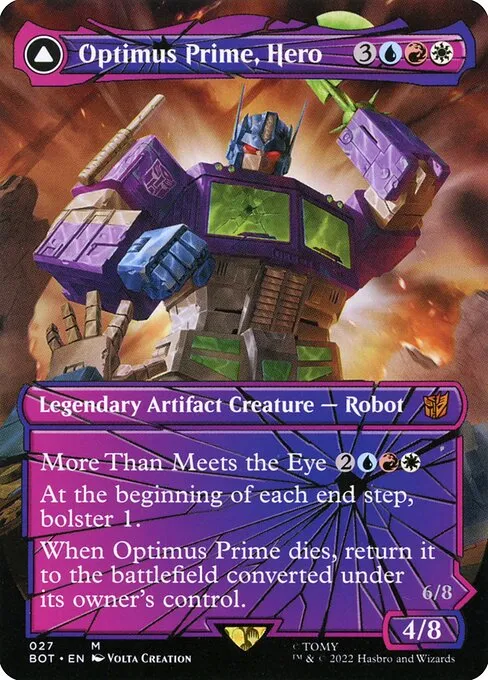 Optimus Prime, Hero // Optimus Prime, Autobot Leader · Transformers 27/29