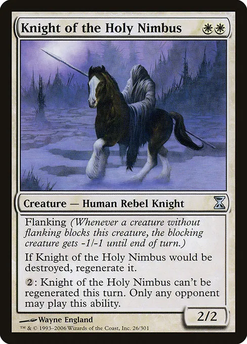Knight of the Holy Nimbus · Time Spiral 26/301