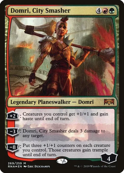Domri, City Smasher · Ravnica Allegiance 269/273