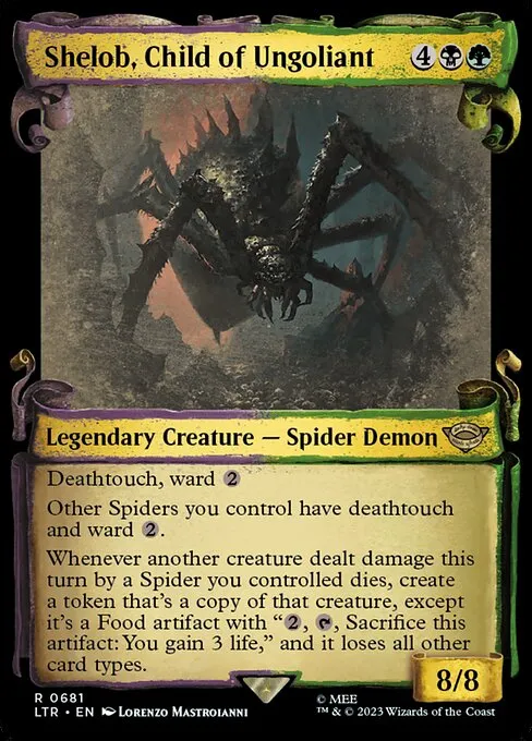 Shelob, Child of Ungoliant · The Lord of the Rings: Tales of Middle-earth 681/856