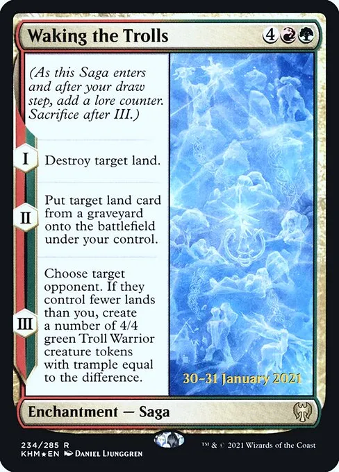 Waking the Trolls · Kaldheim Promos 234s/158