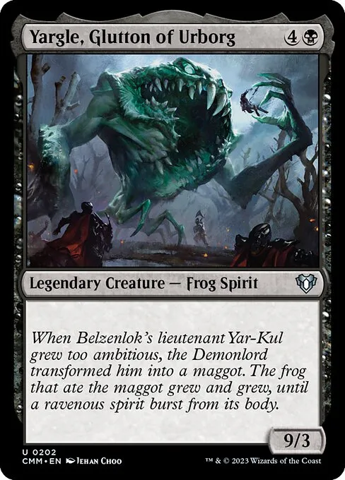 Yargle, Glutton of Urborg · Commander Masters 202/1067
