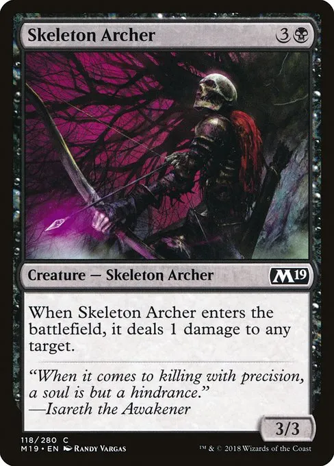 Skeleton Archer · Core Set 2019 118/314