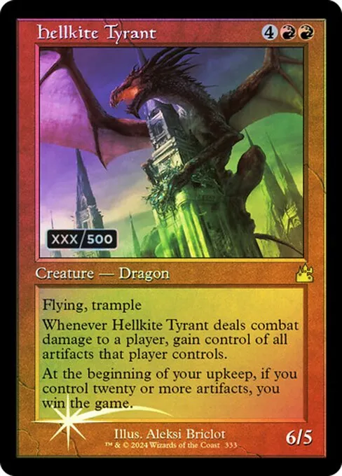 Hellkite Tyrant · Ravnica Remastered 333z/531