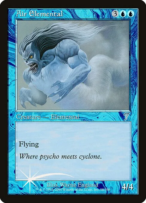 Air Elemental · Seventh Edition 58★/708