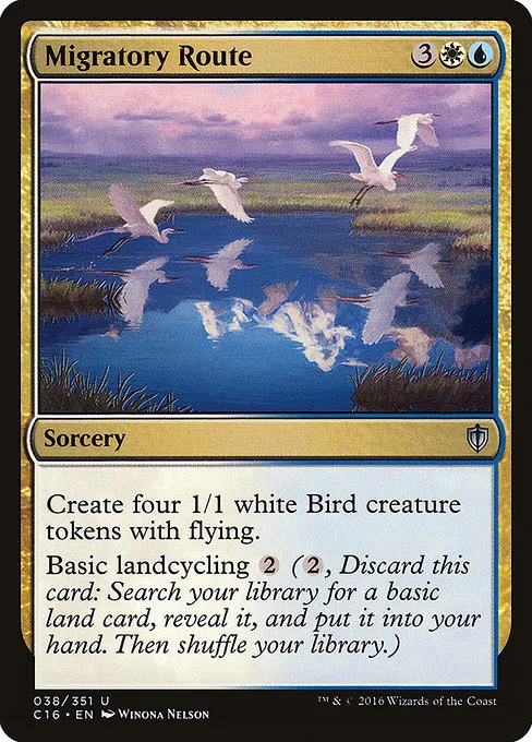 Migratory Route · Commander 2016 38/351