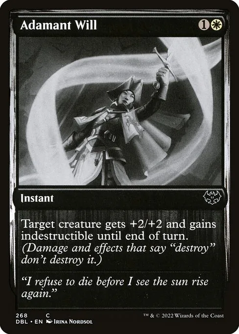 Adamant Will · Innistrad: Double Feature 268/535