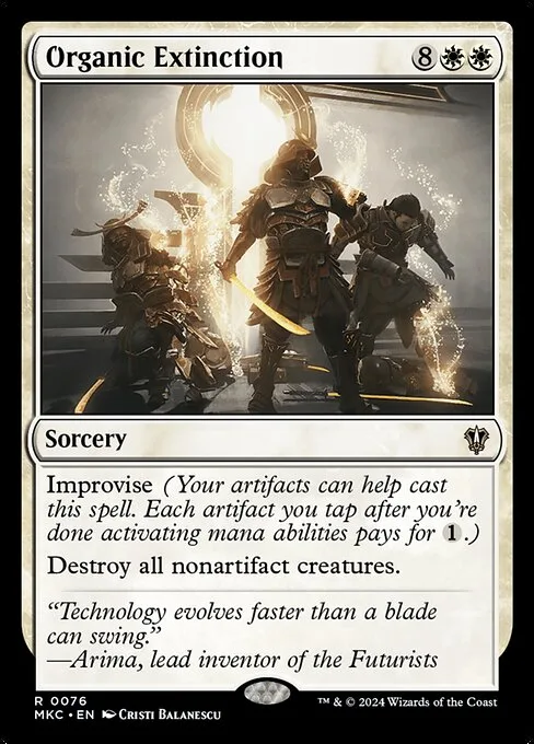 Organic Extinction · Murders at Karlov Manor Commander 76/358