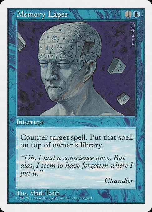 Memory Lapse · Fifth Edition 103/460