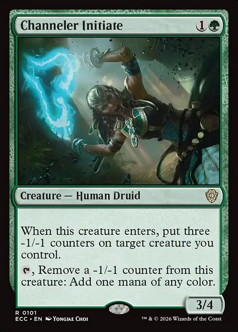 Channeler Initiate · Lorwyn Eclipsed Commander 101/176