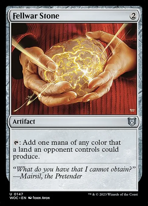 Fellwar Stone · Wilds of Eldraine Commander 147/173