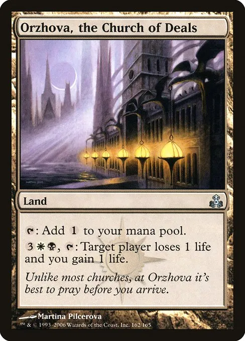 Orzhova, the Church of Deals · Guildpact 162/167
