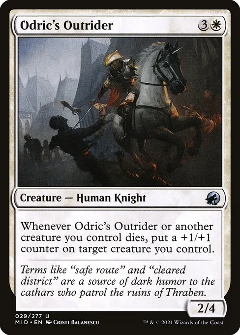 Odric's Outrider · Innistrad: Midnight Hunt 29/399