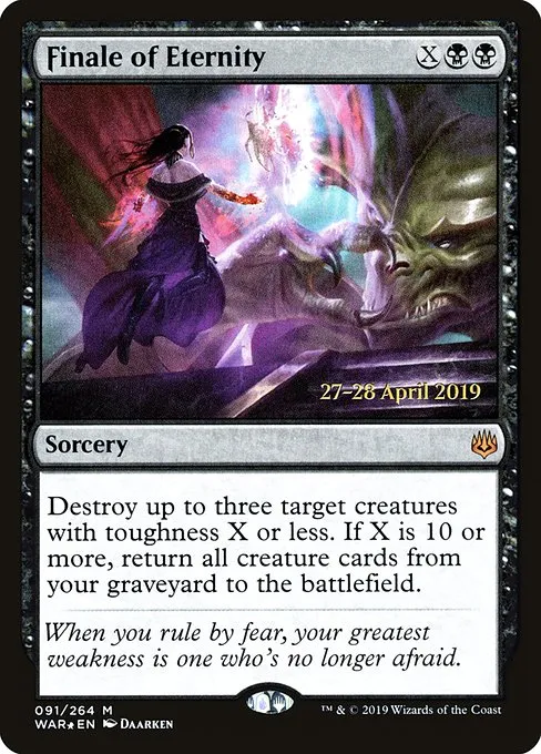 Finale of Eternity · War of the Spark Promos 91s/176