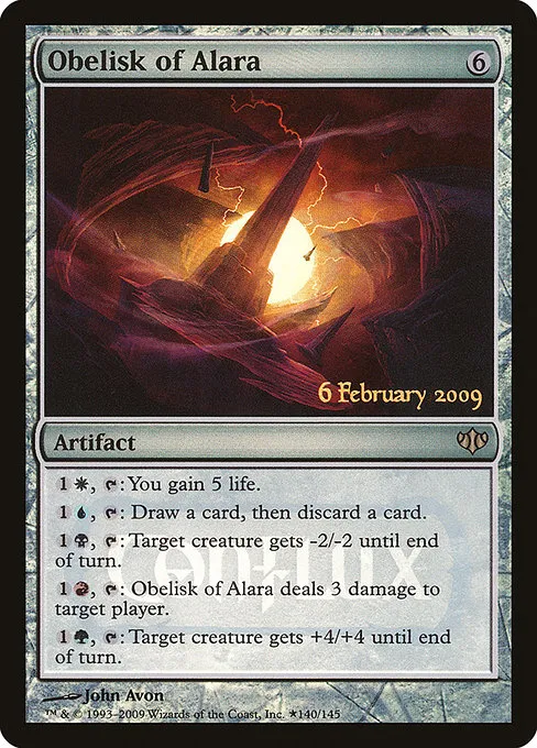 Obelisk of Alara · Conflux Promos 140★/2