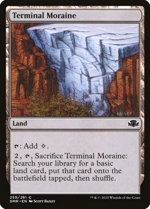 Terminal Moraine · Dominaria Remastered 259/457