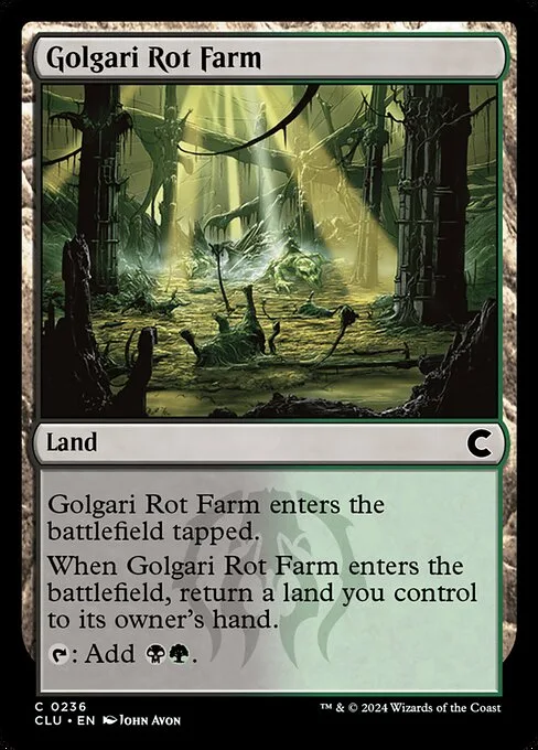Golgari Rot Farm · Ravnica: Clue Edition 236/284
