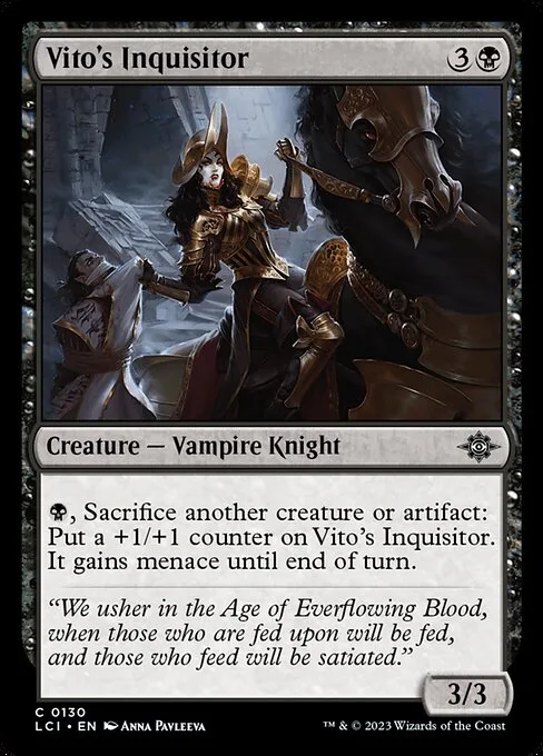 Vito's Inquisitor · The Lost Caverns of Ixalan 130/416