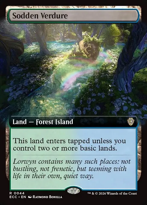 Sodden Verdure · Lorwyn Eclipsed Commander 44/176