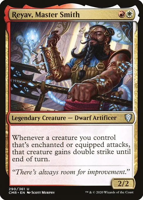 Reyav, Master Smith · Commander Legends 290/718